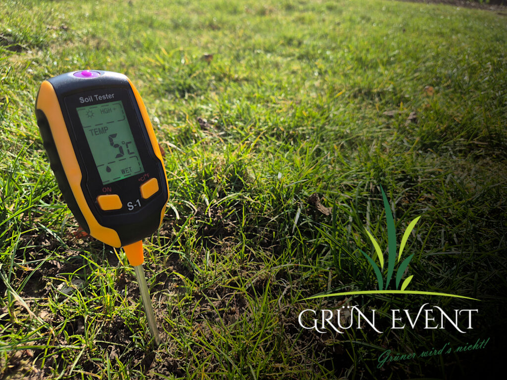 Rasen PH-Wert messen & Boden analysieren – 4-in-1 Bodenmessgerät