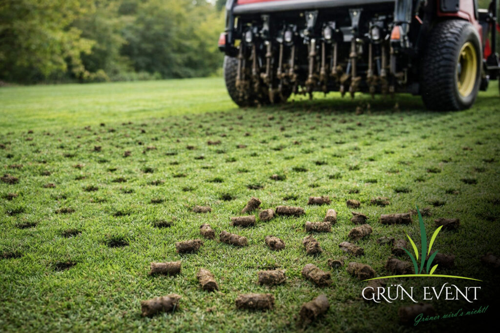 Rasenpflege aktuell: Jetzt ist die beste Zeit zum Aerifizieren